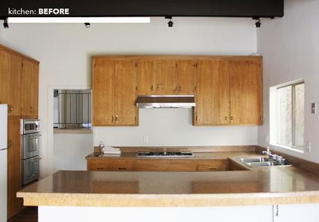 ANTES Y DESPUES DE UNA COCINA PASADA DE MODA