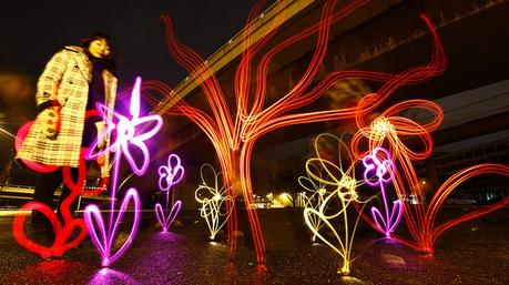 Lichtfaktor, maestros del light painting