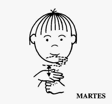 Curso de Lenguaje bimodal para todos: Los días de la semana 