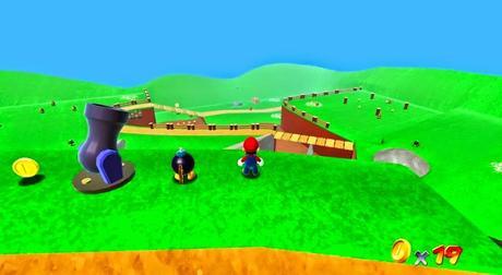 Una espectacular demo técnica nos muestra el primer nivel de Super Mario 64 en HD