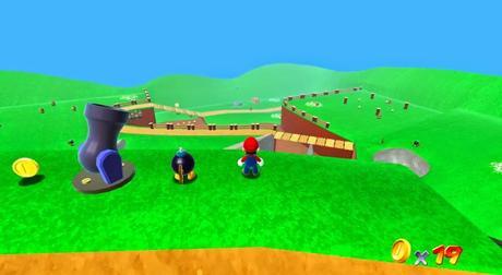 Una espectacular demo técnica nos muestra el primer nivel de Super Mario 64 en HD
