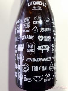 Botella Xitxarelo baco y boca xarelo