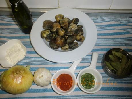 Almejas a la marinera