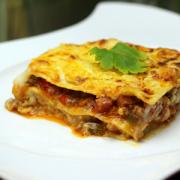 Lasaña de carne paso a paso