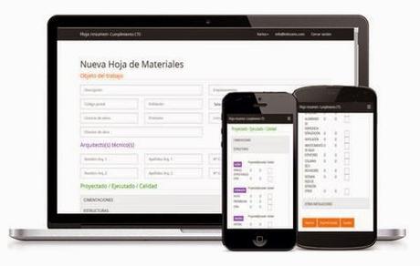 Plataforma para simplificar la Estadística de Materiales. Hoja Resumen -Cumplimiento CTE-