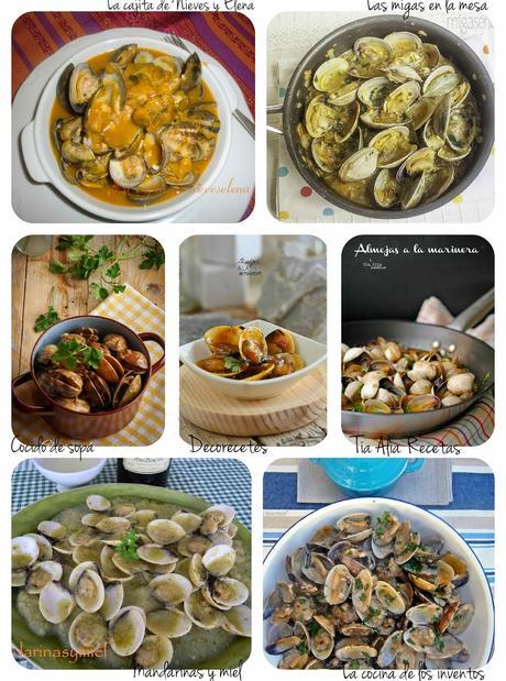 Reto de Tía Alia. Marzo de 2015. Día de publicación: Almejas a la marinera y Helado de fresa. Reto de Tía Alia. Marzo de 2015. Día de publicación: Almejas a la marinera y Helado de fresa.