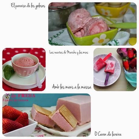 Reto de Tía Alia. Marzo de 2015. Día de publicación: Almejas a la marinera y Helado de fresa. Reto de Tía Alia. Marzo de 2015. Día de publicación: Almejas a la marinera y Helado de fresa.