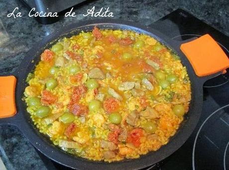 Fideua, mar y montaña