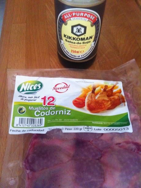 Muslitos De Codorniz Crujientes Con Salsa De Soja