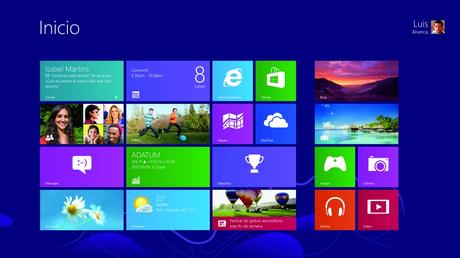 Cambios en la interfaz de Windows 8