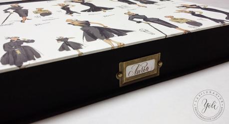 Álbum y caja a juego. Elegancia de mujer.