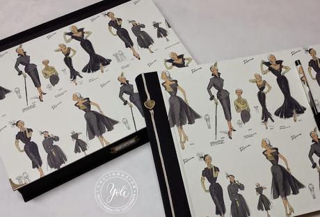 Álbum y caja a juego. Elegancia de mujer.