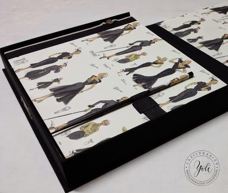 Álbum y caja a juego. Elegancia de mujer.