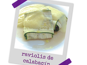 receta sana: raviolis calabacín
