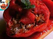 Pimientos rellenos longanizas pollo
