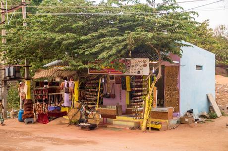 Tiendas hippies de Hampi