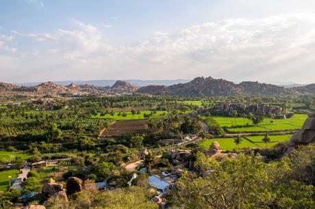 Las vistas desde el Monkey Temple