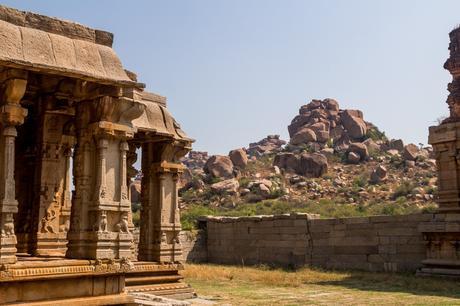 Ruinas y piedras, Hampi