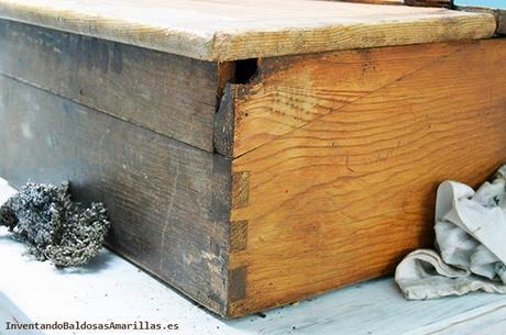 Madera limpiada con limón