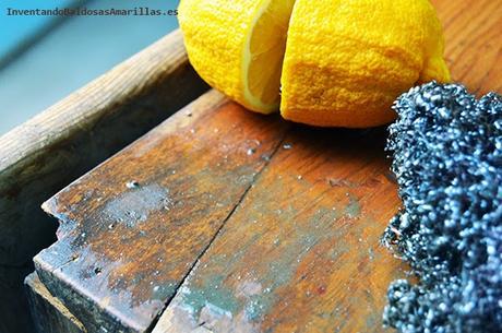 Limón para quitar suciedad