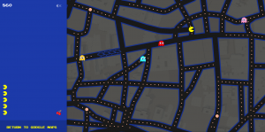 Google Maps PacMan version Pacman2