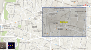 Google Maps PacMan version Google Maps Pacman 1