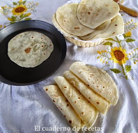 Tortillas de Harina {Cocina Mexicana}