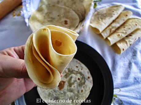 Tortillas de Harina {Cocina Mexicana}