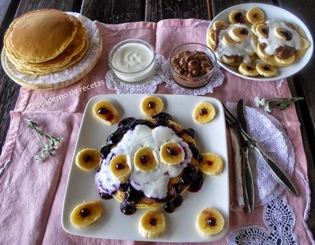 Tortitas Americanas o Pancakes