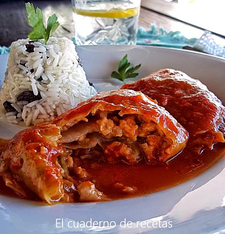 Paquetitos De Col Rellenos