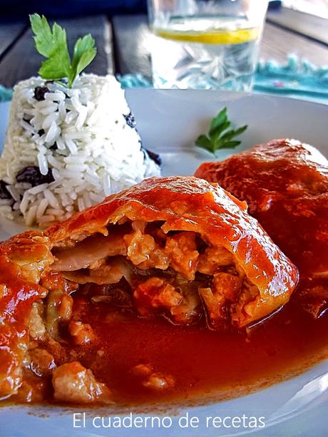 Paquetitos De Col Rellenos