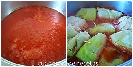 Paquetitos De Col Rellenos