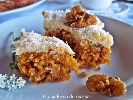 Pastel de Zanahoria
