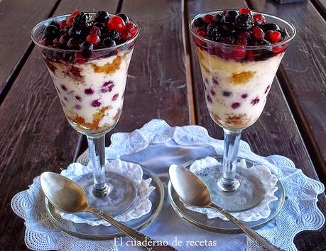 Trifle de Frutos Rojos {Sin Azúcar}