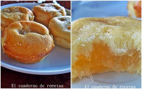 Barquillos Rellenos de Cabello de Ángel