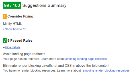 Eliminate render-blocking JavaScript and CSS in above-the-fold content