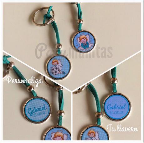 Colección de medallitas personalizables para Primeras Comuniones y Bautizos