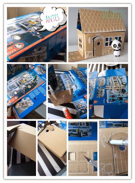 Bienvenid@s a mi casita de cartón (reciclando)