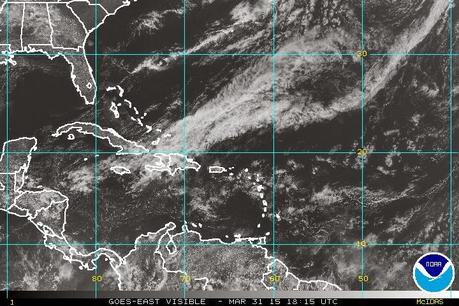 Sistema frontal aumentará lluvias en RD.