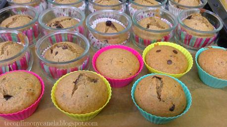 MUFFINS DE CANELA Y FRUTOS ROJOS - RETO COCINILLAS