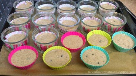 MUFFINS DE CANELA Y FRUTOS ROJOS - RETO COCINILLAS