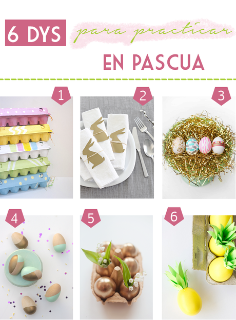 6 Diys para practicar en Pascua.