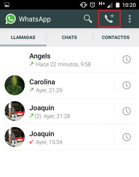 ¿Cómo realizar llamadas gratuitas desde Whatsap?