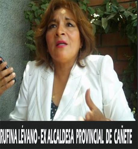 RUFINA LÉVANO ACLARA QUE NO TRABAJA POR DINERO…