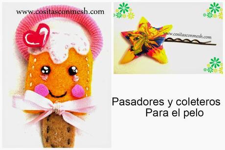 Pasadores para el pelo con figuras de moda