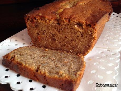 MUFFINS BANANA LOAF O MAGDALENAS DE PLÁTANO Y NUECES