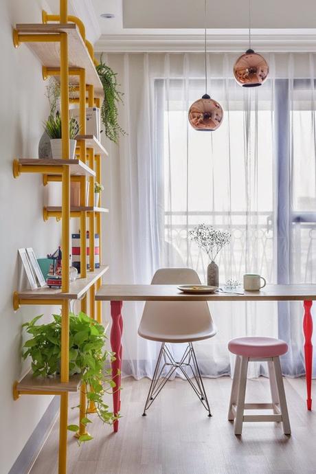 DIY: estantería con tuberías.