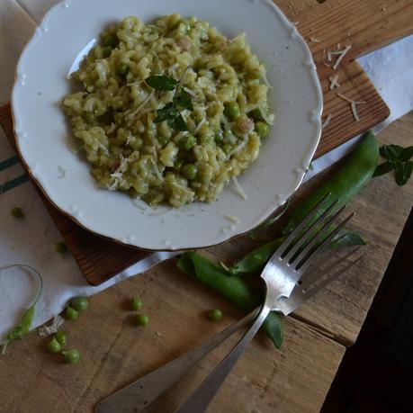 RISOTTO DE GUISANTES