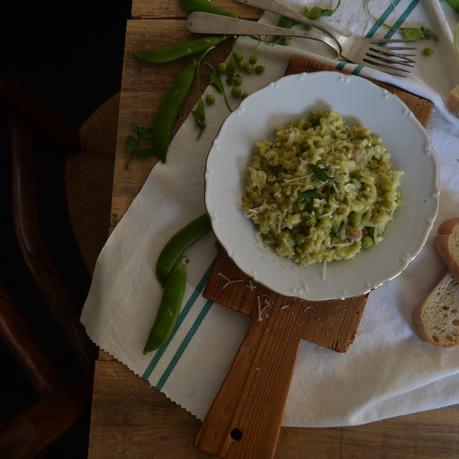 RISOTTO DE GUISANTES