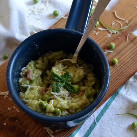 RISOTTO DE GUISANTES